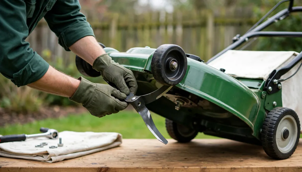 Which Way Do Lawn Mower Blades Go On?